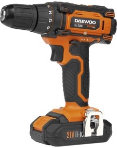 Дрель-шуруповерт DAA 2120Li 2021 (с 2-мя АКБ, кейс) Daewoo power