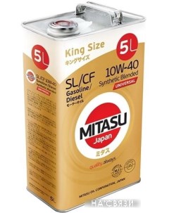 Моторное масло MJ-125 10W-40 5л Mitasu