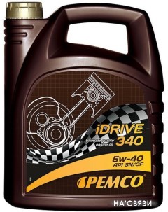 Моторное масло iDRIVE 340 5W-40 API SN/CF 5л Pemco