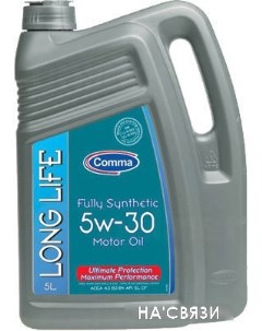 Моторное масло Long Life 5W-30 1л Comma