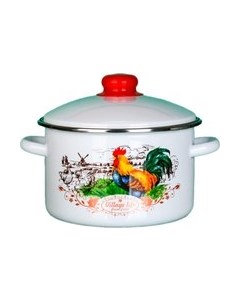 Кастрюля ЭСТЕТ Петушок / ЭТ-75380 Эстет