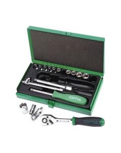 Универсальный набор инструментов Toptul GCAD1702