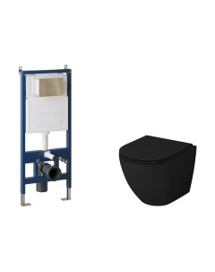 Унитаз подвесной с инсталляцией Grossman GR-4455BMS+900.K31.01.000+700.K31.02.310.310