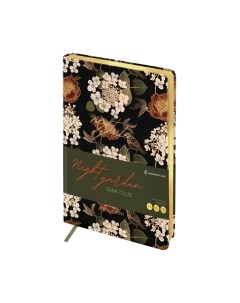 Ежедневник Greenwich Line Night garden. Dark olive / ENA5_44975 Greenwich line