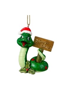 Елочная игрушка Erich Krause Decor. Змея Merry Christmas / 62463 Erich krause