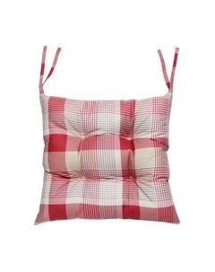 Подушка на стул MATEX Homely. Малиновые полосы / 31-482 Matex