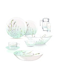 Набор столовой посуды Luminarc Simply Trompette Turquoise V2715
