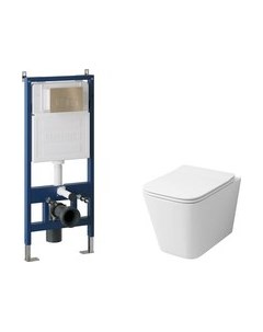 Унитаз подвесной с инсталляцией Grossman GR-4441S+900.K31.01.000+700.K31.02.310.310