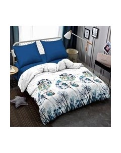 Комплект постельного белья №HG 056 A/B Евро-стандарт Luxor