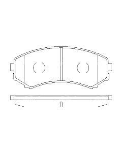 Тормозные колодки Patron PBP1603 Патрон