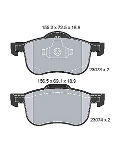 Тормозные колодки 2307303 Textar