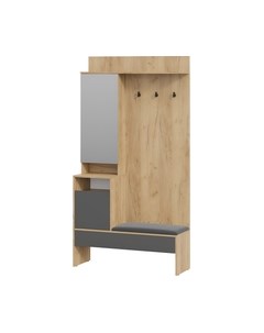 Секция в прихожую ТриЯ Эвита комбинированная Тип 2 Трия