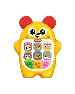 Развивающая игрушка Азбукварик Мишутка. Мой первый смартфончик / 3338