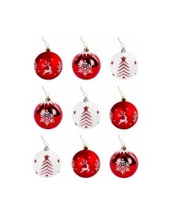 Набор шаров новогодних Золотая сказка Русская Зима / 591986