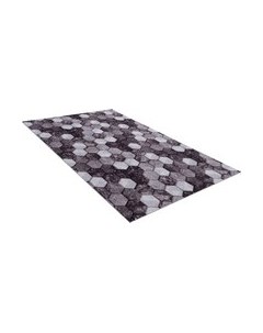 Коврик Shahintex Icarpet Print антискользящий 128 Соты Мрамор 100x150 / 827657