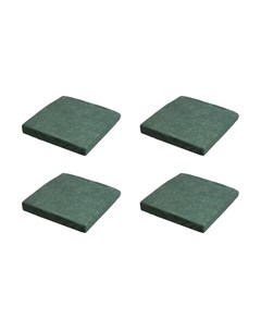 Комплект подушек на стул MATEX Velours Cuadro / 46-660 Matex