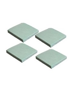 Комплект подушек на стул MATEX Velours Cuadro / 46-745 Matex