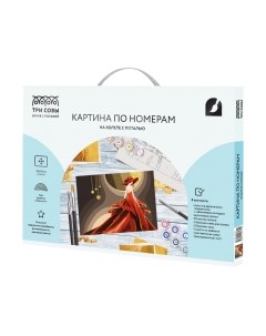 Картина по номерам Три совы Высокая мода / КХп_48132