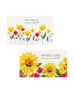 Набор полотенец Happiness Looks / 5423139 Доляна