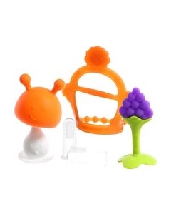 Набор прорезывателей для зубов Крошка Я Фрукт / 10419815 Крошка я