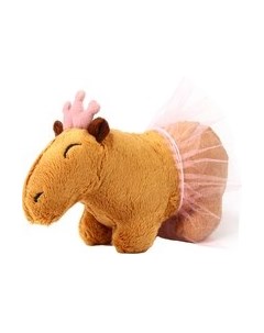 Мягкая игрушка Pomposhki Капибара. Принцесса / 10128061