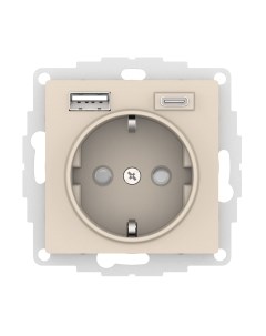 Розетка Systeme (Schneider) Electric AtlasDesign ATN000232 Systeme (schneider) electric