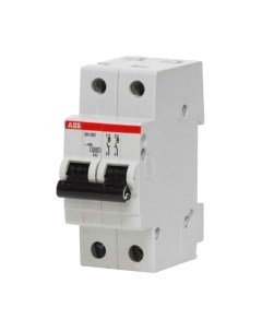 Выключатель автоматический ABB SH202-C20 2P 20А / 2CDS212001R0204 Abb