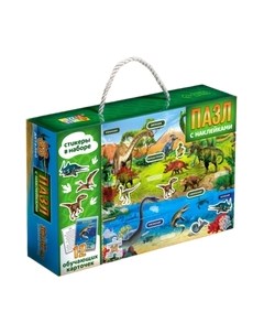 Развивающая игра Puzzle Time Обучающий. Эпоха динозавров / 9437381 Puzzle time