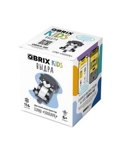 Конструктор QBRIX Kids Зоопарк. Выдра 30056 Qbrix