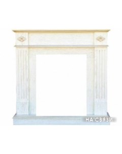 Портал Brighton STD-ASP (белый дуб, патина золото) Smolcom