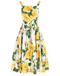 Платье хлопковое Dolce&gabbana