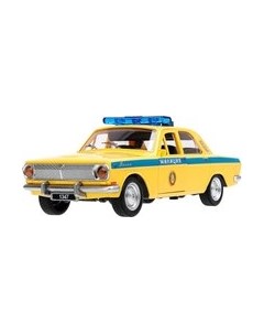 Автомобиль игрушечный Технопарк Газ-2401 Милиция / 2401-22PLPOL-YE