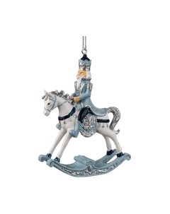 Елочная игрушка Erich Krause Decor. Волшебник на лошадке-качалке / 62445 Erich krause