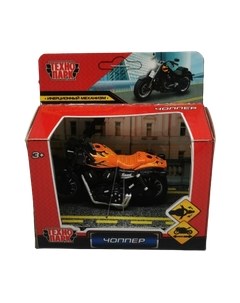 Мотоцикл игрушечный Технопарк Чоппер / 2092603-R