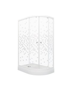 Душевой уголок Triton Коралл А Мозаика 120x80 L