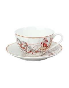 Чашка с блюдцем Lefard Морозко 85-2044