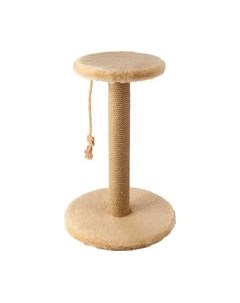 Лежанка-когтеточка Leader Toys Круг с круглой платформой с кошачьей мятой / МТ14031 Leader toys