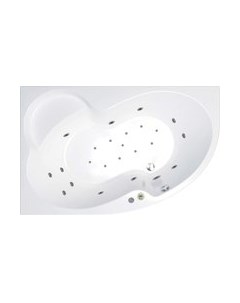 Ванна акриловая Мари 170x110 R Люкс Турбо Triton