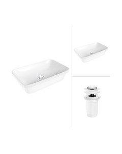 Умывальник Lauter 21370 + клапан 21190W