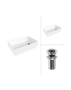 Умывальник Lauter 21518-1 + клапан 21190CH