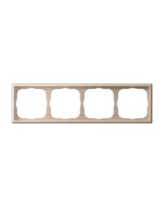 Рамка ArtGallery 4-местная песочный GAL001204 Systeme electric