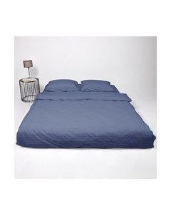 Комплект постельного белья Синий 1.5СП Akshome