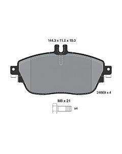 Тормозные колодки Textar 2486901