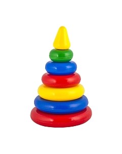 Развивающая игрушка Десятое королевство Пирамидка. Малышок-6К / 1601