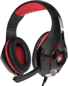 Наушники CMGH-101T (красный) Crownmicro