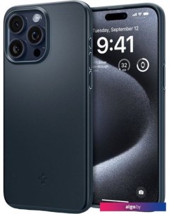 Чехол для телефона Thin Fit для iPhone 15 Pro ACS06688 (темно-синий) Spigen