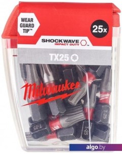 Набор бит 4932430880 (25 предметов) Milwaukee