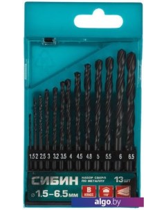 Набор сверл 29610-H13 (13шт) Сибин