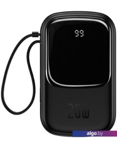 Внешний аккумулятор Qpow Pro Digital Display Fast Charge 10000mAh 20W (черный) Baseus