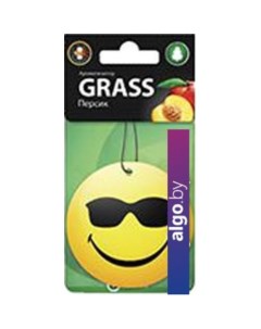 Картонный ароматизатор Смайл, персик ST-0398 Grass